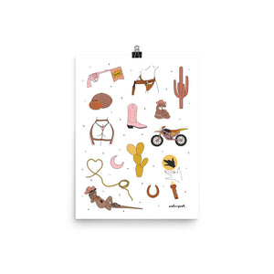 WILD WEST PRINT
