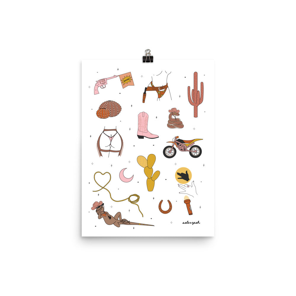 WILD WEST PRINT
