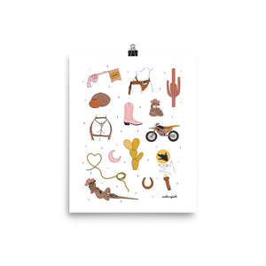 WILD WEST PRINT