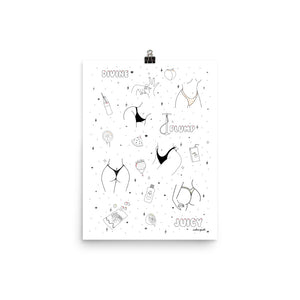 JUICY 12 X 16 POSTER