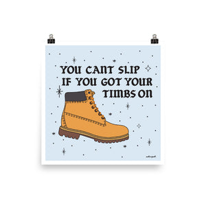 TIMBS 14 X 14 POSTER